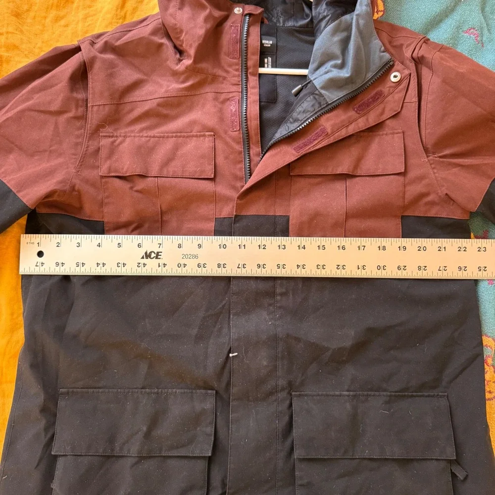 Volcom Alternate Jkt Mens Maroon Black Snowboard Jacket G0651611 Size‎ Medium